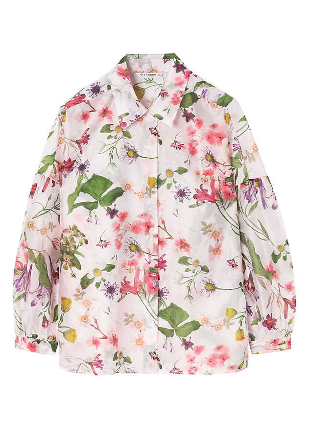 FLORAL LYOCELL SHIRT — FLORELLA FLORAL LYOCELL SHIRT — FLORELLA MULTIKOLOR 9
