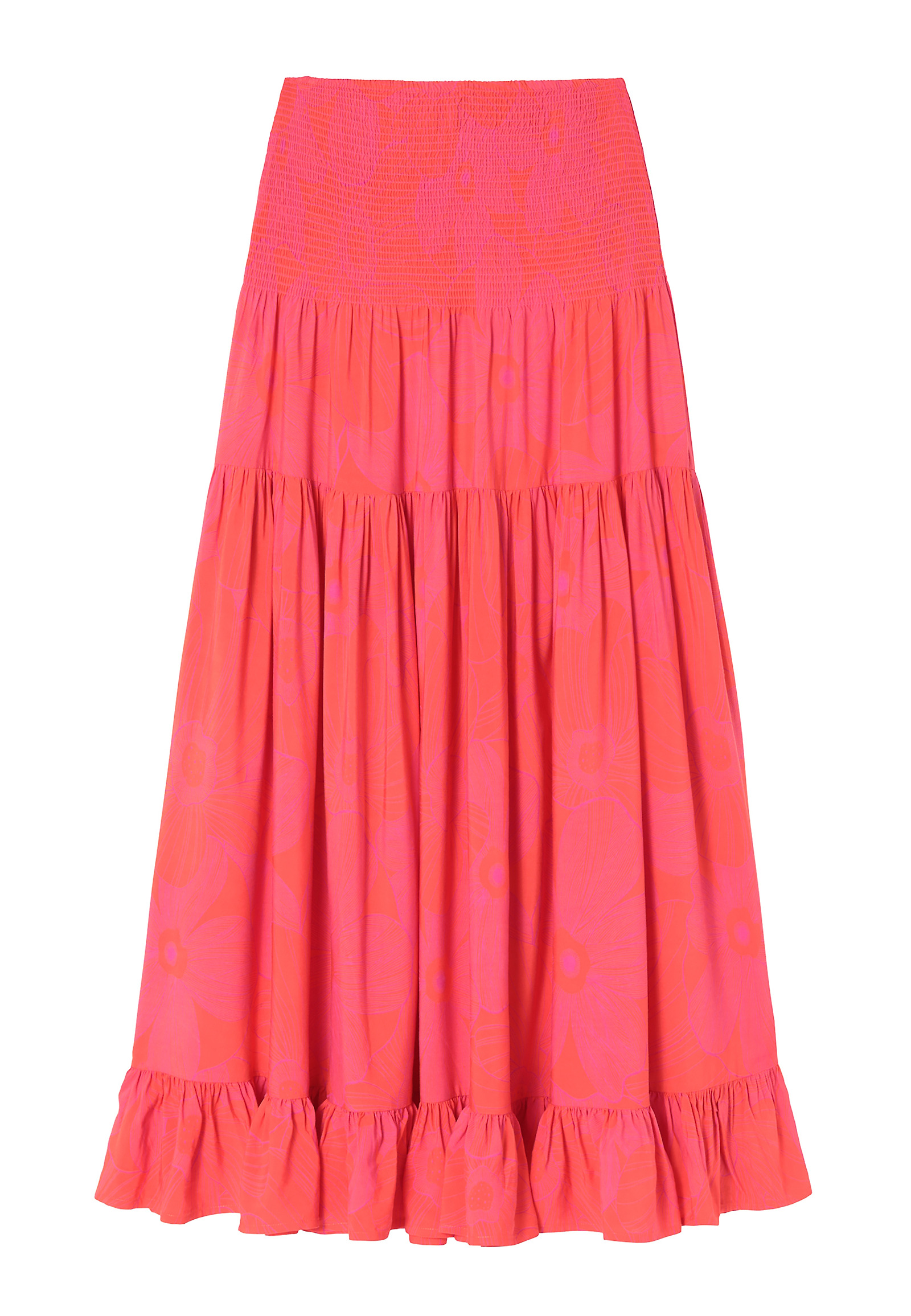 SPÓDNICA MAXI EFIA 5 SPÓDNICA MAXI EFIA 5 POMARAŃCZOWY 93568