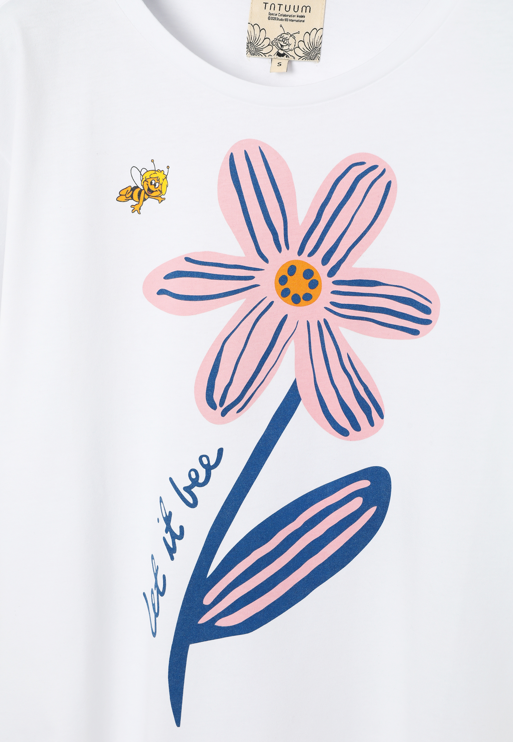 BAVLNENÉ TRIČKO S KVETINOVOU POTLAČOU – CARLA