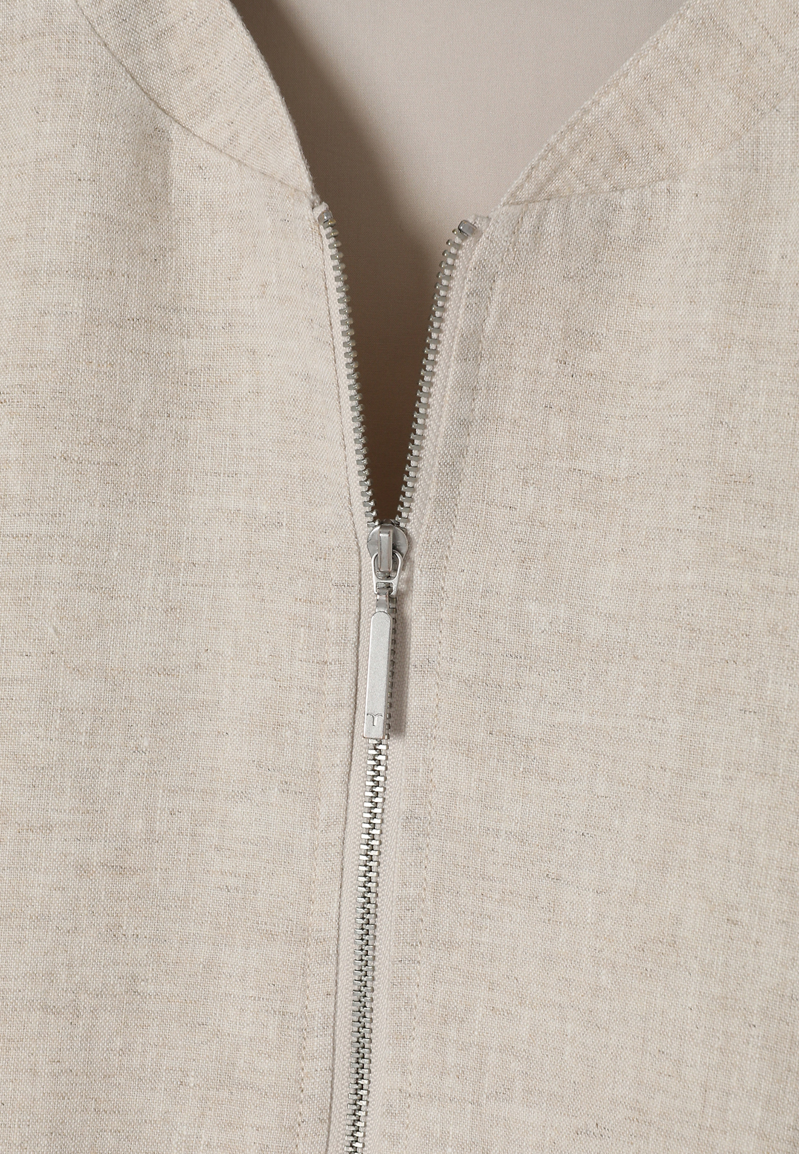 WOVEN FLAY-COTTON BOMBER — ETIA WOVEN FLAY-COTTON BOMBER — ETIA BEIGE 105423