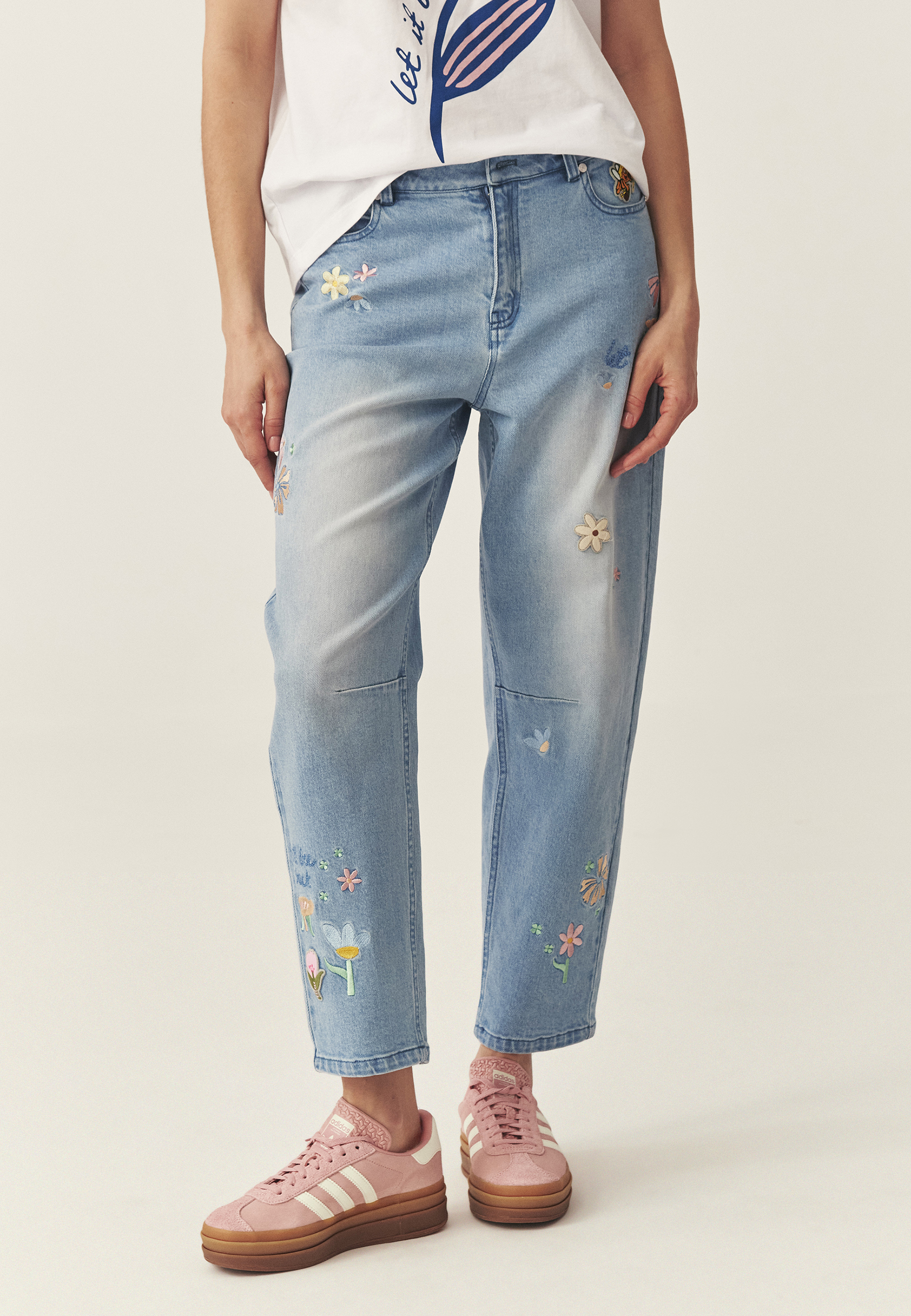 spodnie damskie denimowe HONEY