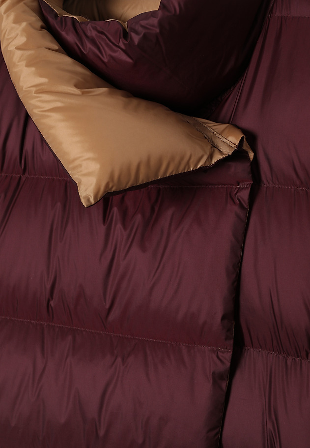 DOWN COAT WITH STAND-UP COLLAR - AKO DOWN COAT WITH STAND-UP COLLAR - AKO RED 8