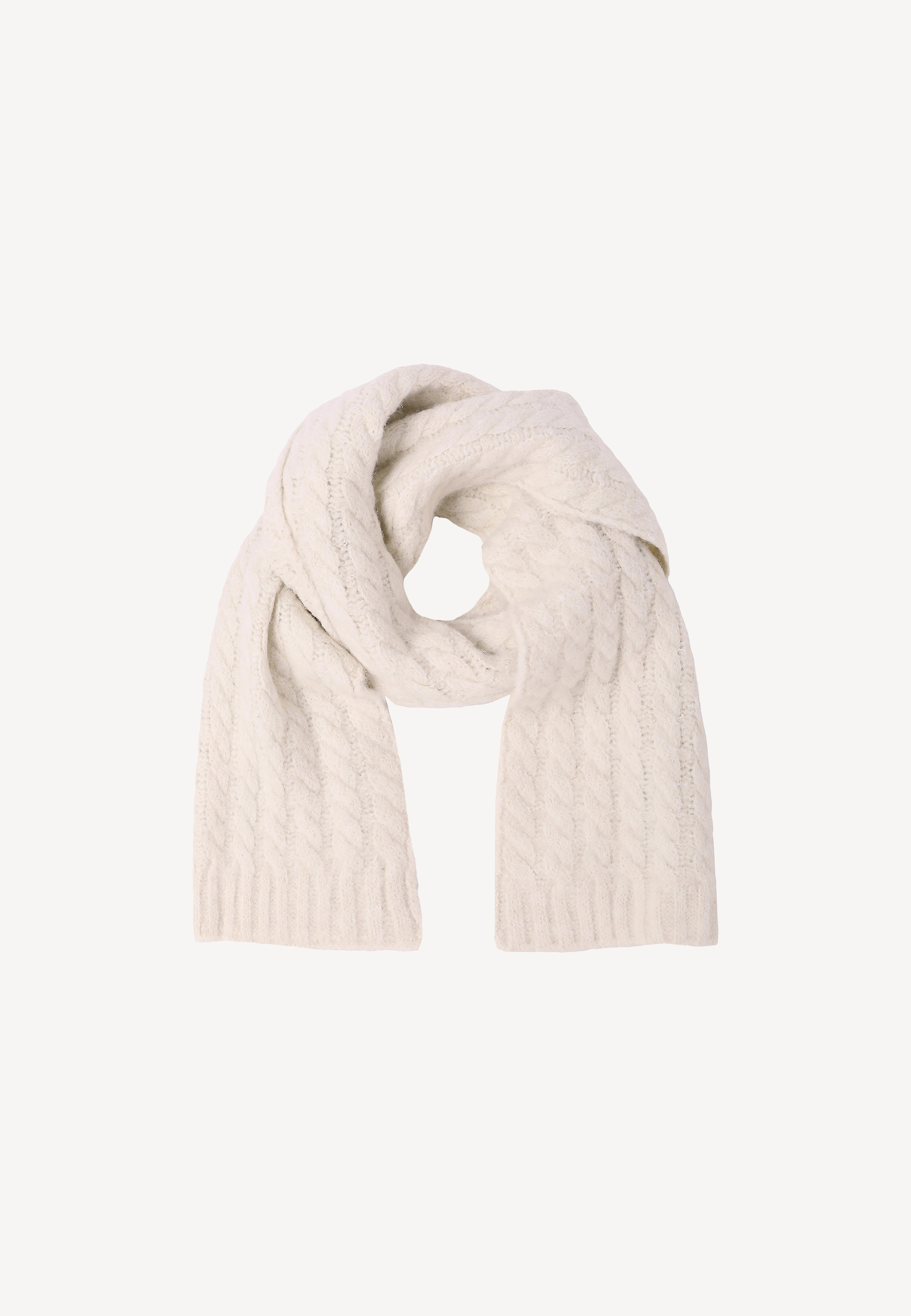 DÁMSKÁ PLETENÁ ŠÁLA MAPIL ECRU 2