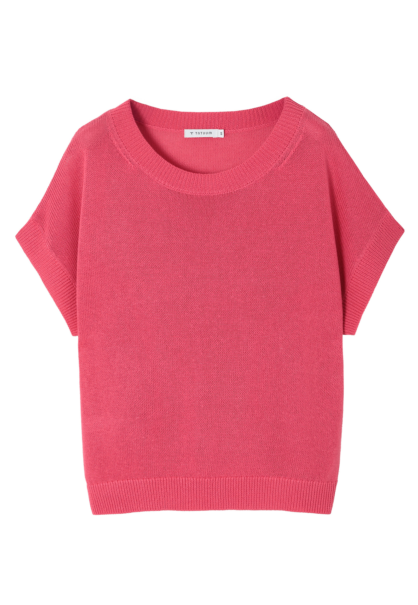 LUŹNY SWETER Z LYOCELLEM I LNEM — LIMI LUŹNY SWETER Z LYOCELLEM I LNEM — LIMI CZERWONY 105713