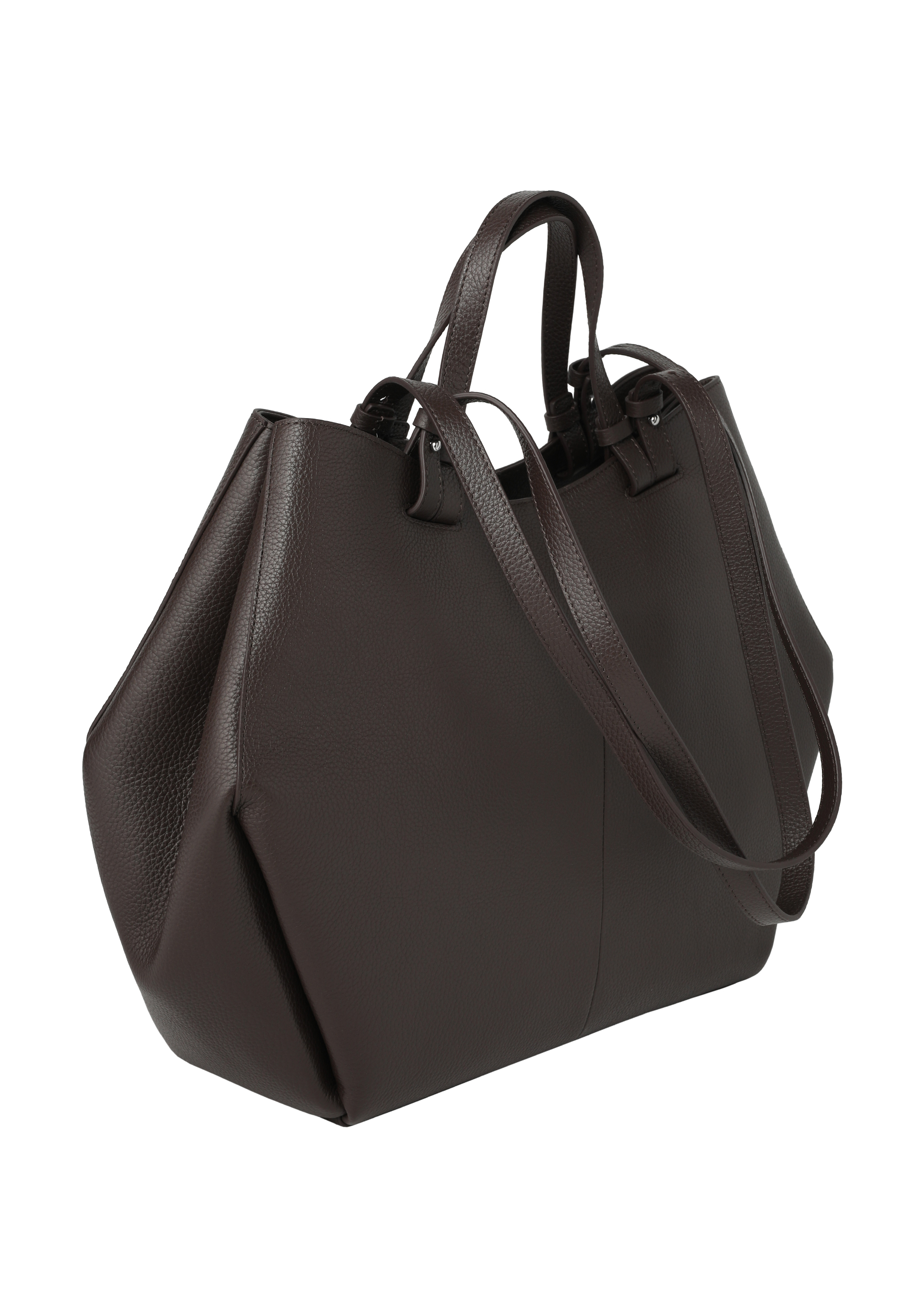 DÁMSKA KOŽENÁ KABELKA – LIVETTA HNEDÁ 2