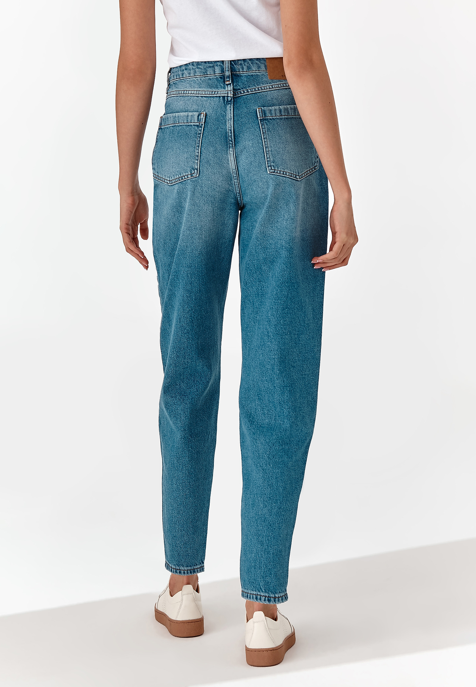 LADIES' DENIM TROUSERS MOMO LADIES' DENIM TROUSERS MOMO BLUE 75430