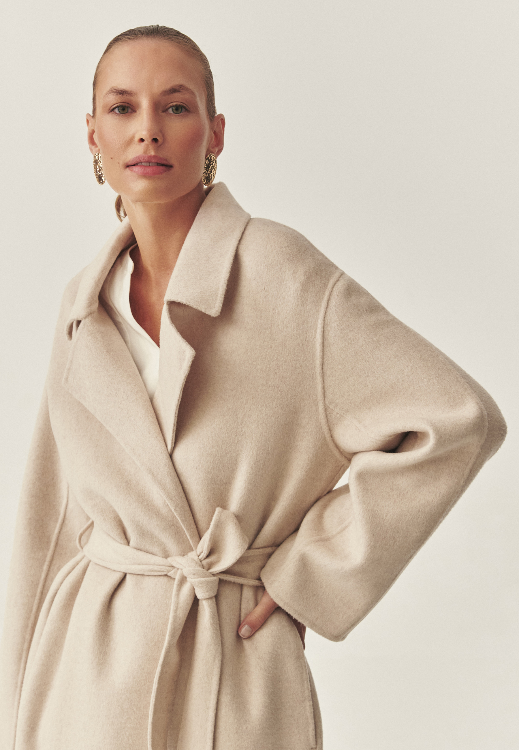 PALTON DE DAMĂ PENTRU PERIOADA DE TRANZIȚIE - MATIA BEJ 2