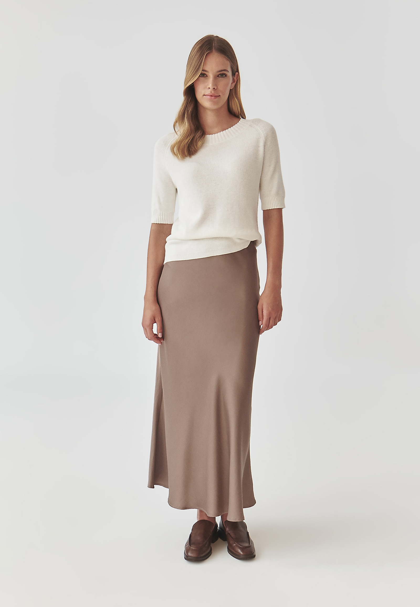 LADIES’ SHORT-SLEEVED BLOUSE - TERESA LADIES’ SHORT-SLEEVED BLOUSE - TERESA ECRU 99839