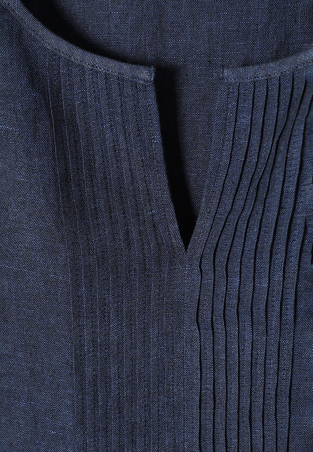 HÖLGYEK LINEN RUHA DÍSZLÉPÉSEKKEL - MELIANA HÖLGYEK LINEN RUHA DÍSZLÉPÉSEKKEL - MELIANA SÖTÉTKÉK 7