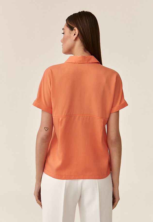 LADIES' T-SHIRT ZARKO LADIES' T-SHIRT ZARKO POMARAŃCZOWY 4