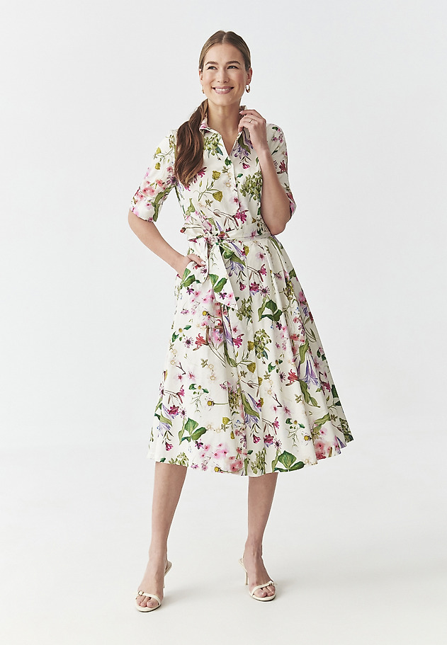 COTTON FLORAL DRESS - NIKI 2 COTTON FLORAL DRESS - NIKI 2 MULTIKOLOR 2