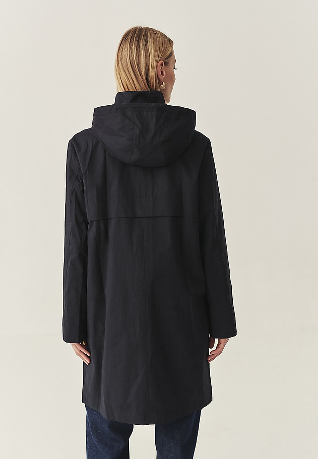 CASUALOWA KURTKA PARKA - BIMA CASUALOWA KURTKA PARKA - BIMA GRANATOWY 3