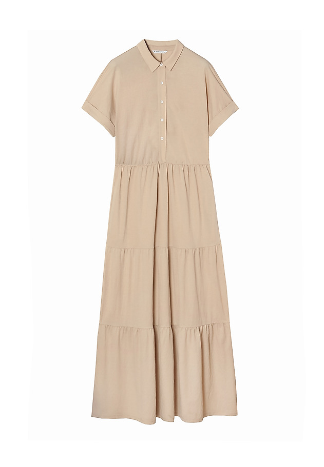 MAXI DRESS KOLAMBO MAXI DRESS KOLAMBO BEŻOWY 6