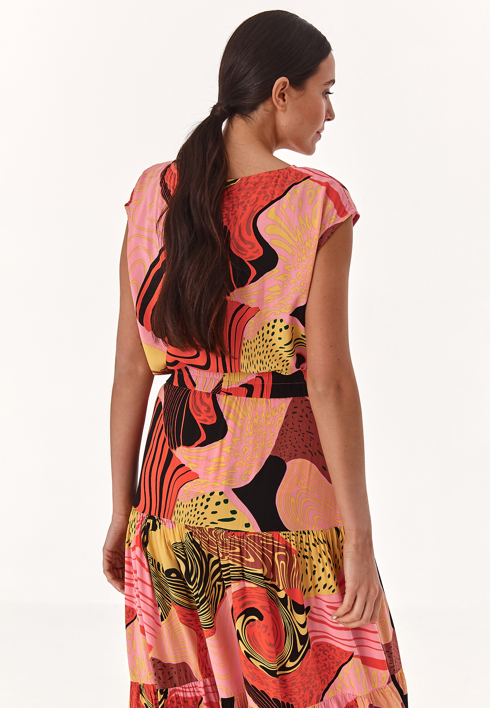 ŽENSKA BLUZA AFELI ŽENSKA BLUZA AFELI VEČBARVNA 79154