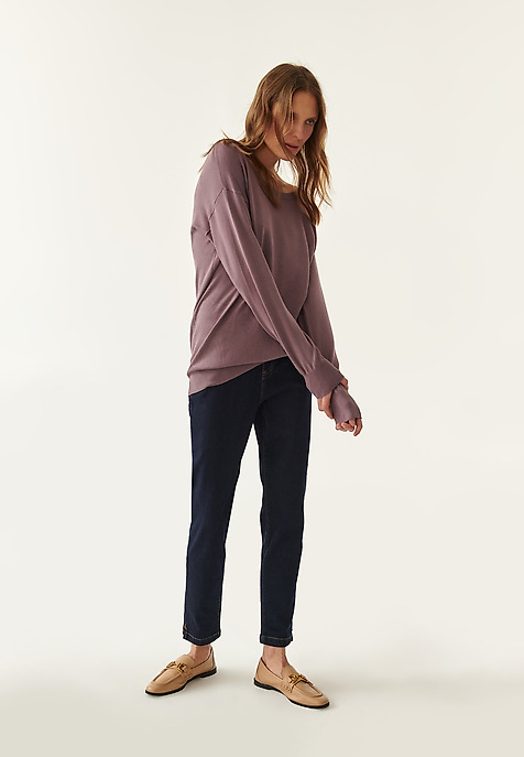 LADIES' SWEATER DORO PURPLE 2
