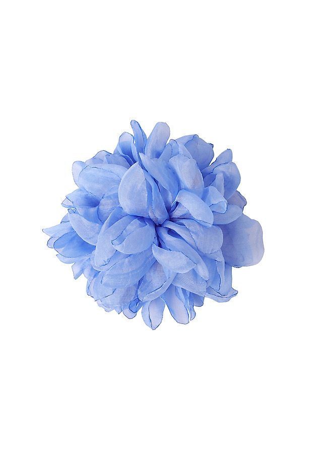 WOVEN FLOWER BROCHURE — FLOWI 4 WOVEN FLOWER BROCHURE — FLOWI 4 NIEBIESKI 2
