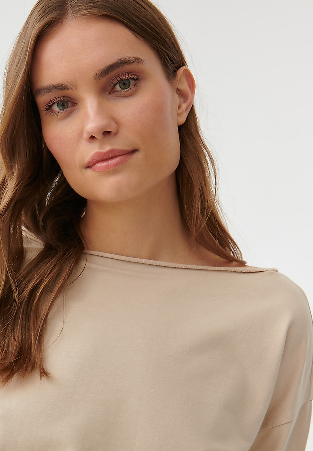 BLUZA DAMSKA OVERSIZOWA MALI BLUZA DAMSKA OVERSIZOWA MALI BEŻOWY 1