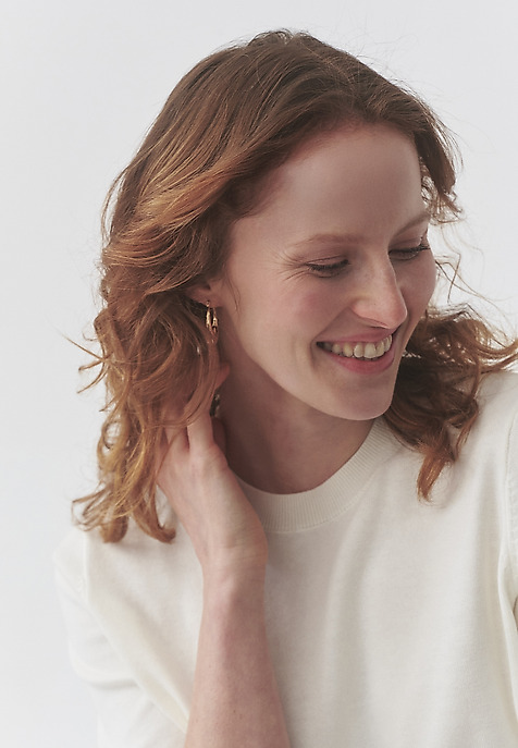VISCOSE-COTTON JUMPER - AUGUST ECRU 2