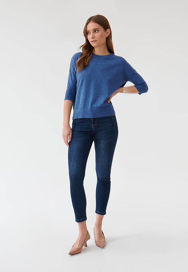 LADIES’ OVERSIZED SWEATER IMONA LADIES’ OVERSIZED SWEATER IMONA BLUE 2