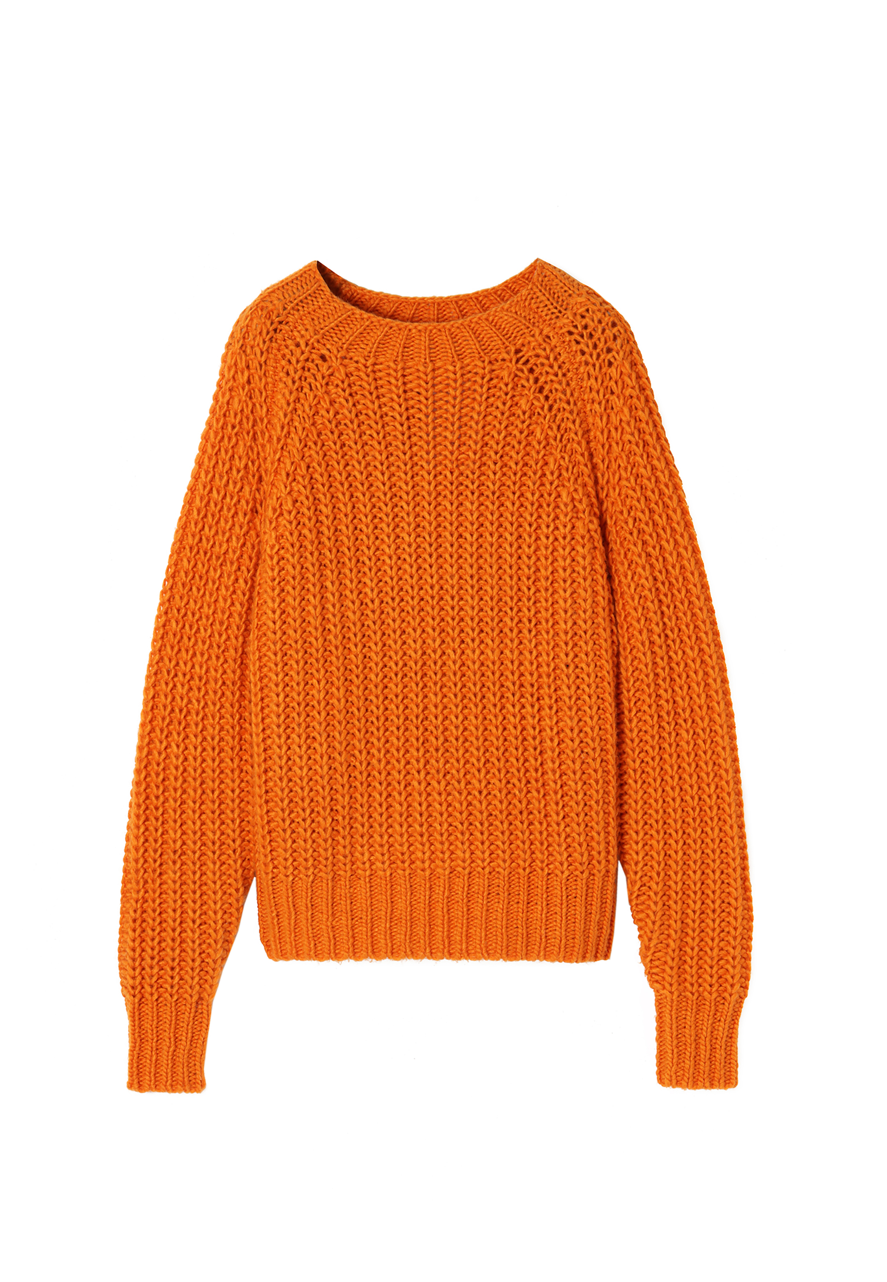 SWETER DAMSKI O WYRAŹNYM SPLOCIE NITERO