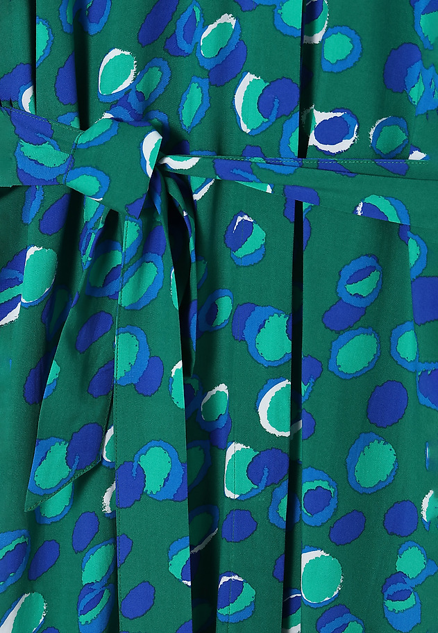 BLOOMING COLLECTION: MIDI DRESS LISO 2 BLOOMING COLLECTION: MIDI DRESS LISO 2 MULTICOLOR 5