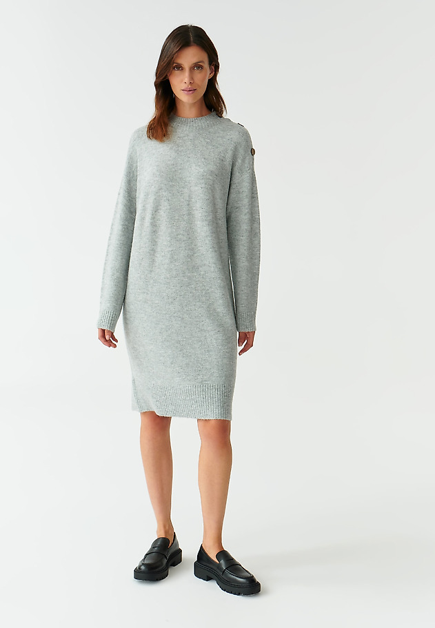 LADIES’ DRESS WITH A HALF TURTLENECK ANICA LADIES’ DRESS WITH A HALF TURTLENECK ANICA SZARY 2