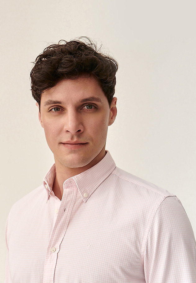 MAN'S COTTON SHIRT FIRSTIE 1 MODERN MAN'S COTTON SHIRT FIRSTIE 1 MODERN PINK 4