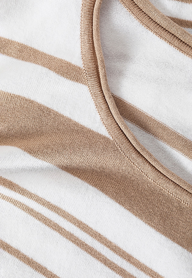 LADIES’ SWEATER IN IRREGULAR STRIPES PATTERN - STRIPPI LADIES’ SWEATER IN IRREGULAR STRIPES PATTERN - STRIPPI MULTIKOLOR 7
