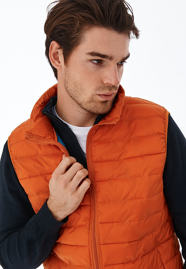 PÁNSKÁ VESTA VEST 1 PÁNSKÁ VESTA VEST 1 ORANŽOVÁ 4