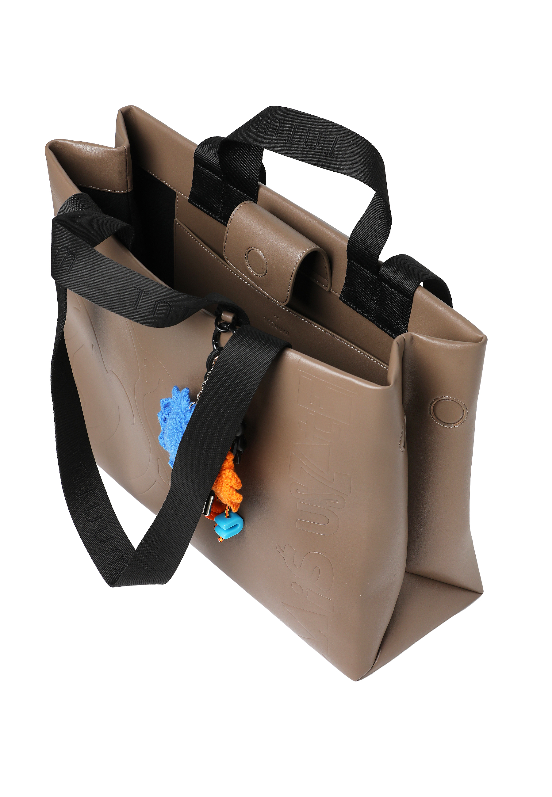 TORBA ZE WZOREM MISIA USZATKA - RELLE BEŻOWY 2