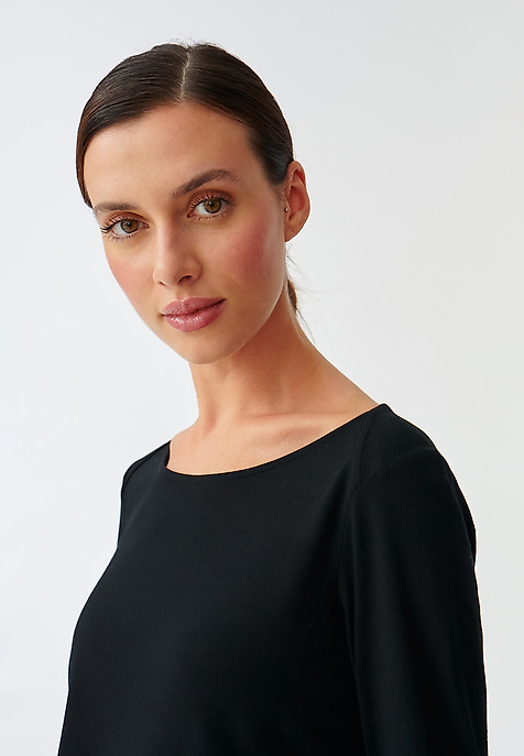 FELVETT HÖLGYBLOUSE MILANI FEKETE 2