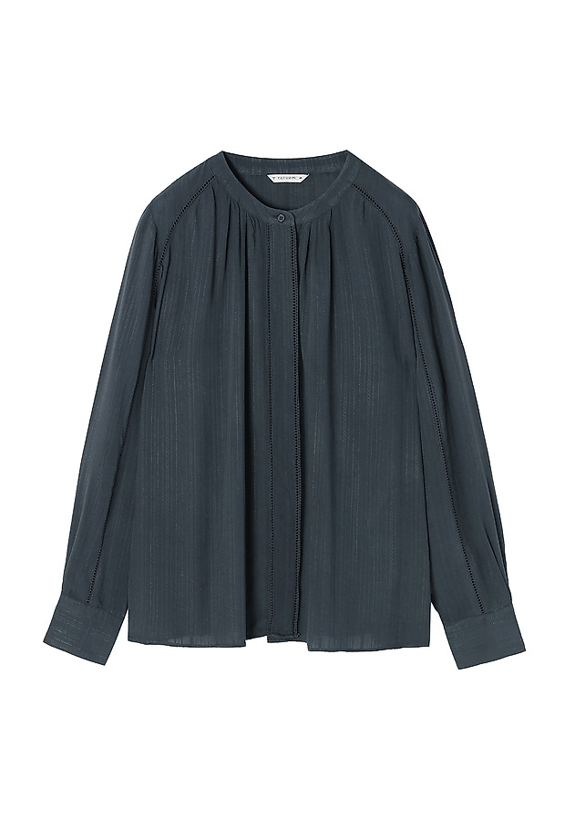 LADIES' JACQUARD BLOUSE AVAN LADIES' JACQUARD BLOUSE AVAN BLUE 5