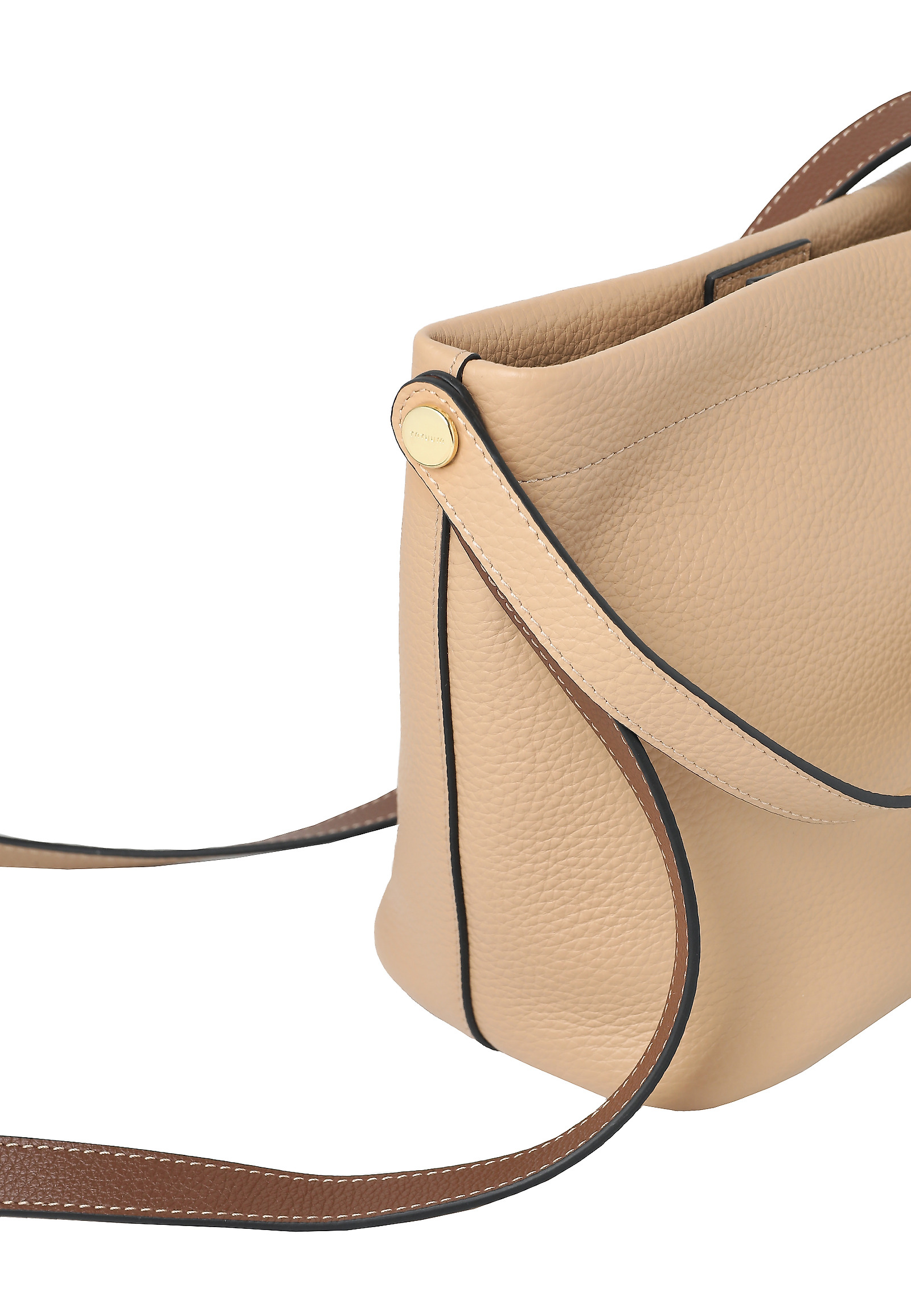 WOMEN'S LEATHER BAG - INFINITY WOMEN'S LEATHER BAG - INFINITY BEIGE 113453