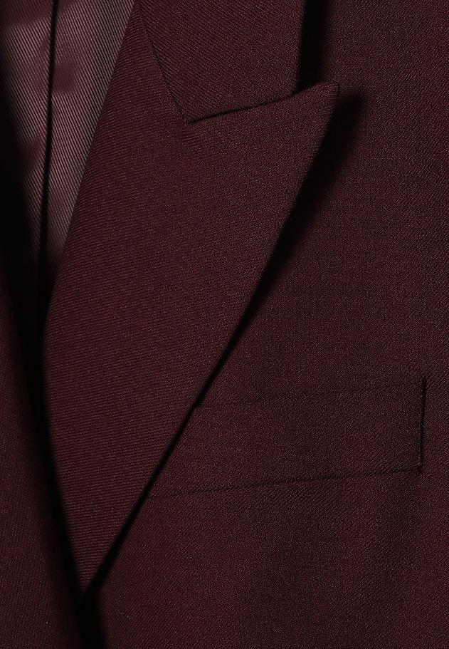 BURGUNDY WOOL BLAZER - SOHO BURGUNDY WOOL BLAZER - SOHO RED 10