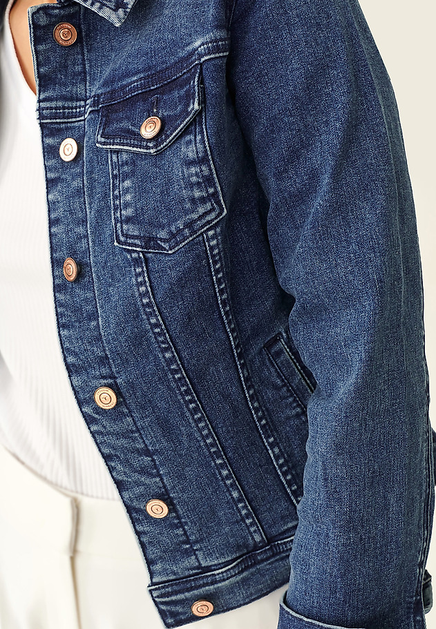 LADIES' DENIM JACKET BESKA 6 LADIES' DENIM JACKET BESKA 6 BLUE 6