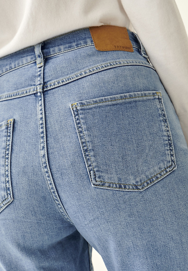 LADIES' DENIM TROUSERS ROMIKI 1 LADIES' DENIM TROUSERS ROMIKI 1 NIEBIESKI 5