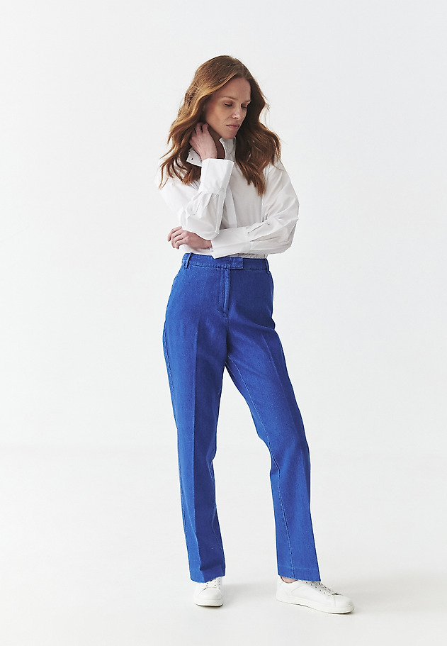 SHIRT WITH NECK TIE — KONKONA SHIRT WITH NECK TIE — KONKONA BIAŁY 6