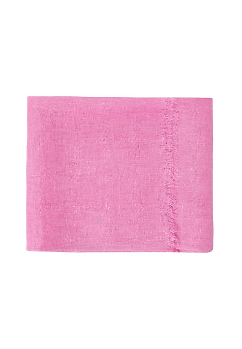 LINEN SCARF - LAMBI PINK 2