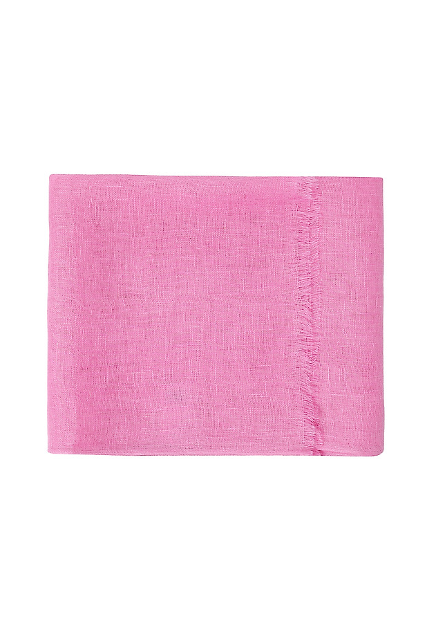 LINEN SCARF - LAMBI LINEN SCARF - LAMBI RÓŻOWY 5