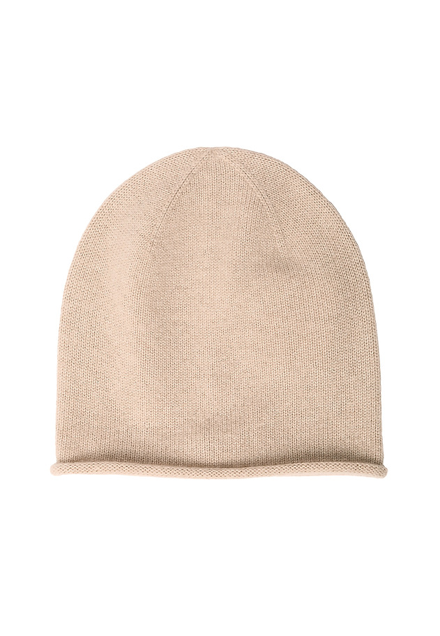 LADIES' KNITTED HAT DUBI LADIES' KNITTED HAT DUBI BEŻOWY 1