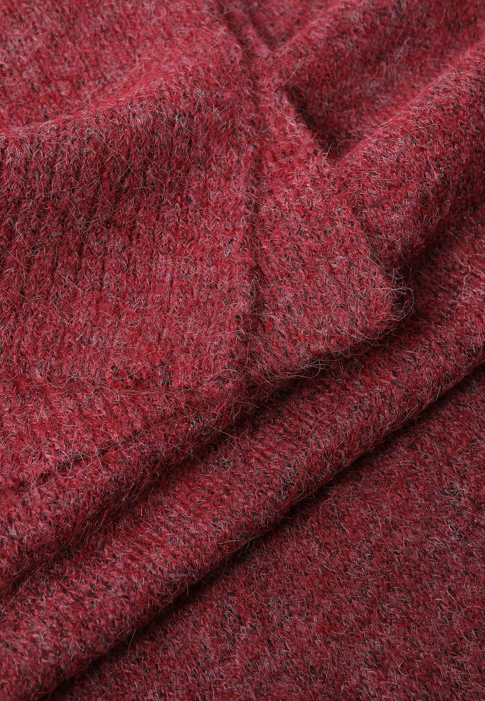 SCARF WITH WOOL BLEND - STORIV SCARF WITH WOOL BLEND - STORIV RED 115786