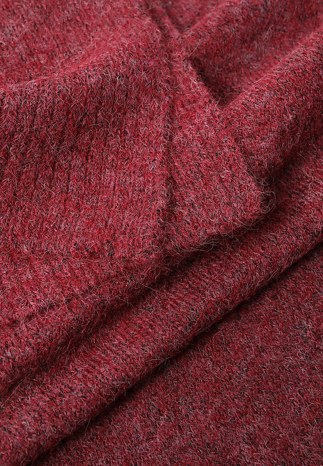 SCARF WITH WOOL BLEND - STORIV SCARF WITH WOOL BLEND - STORIV RED 3