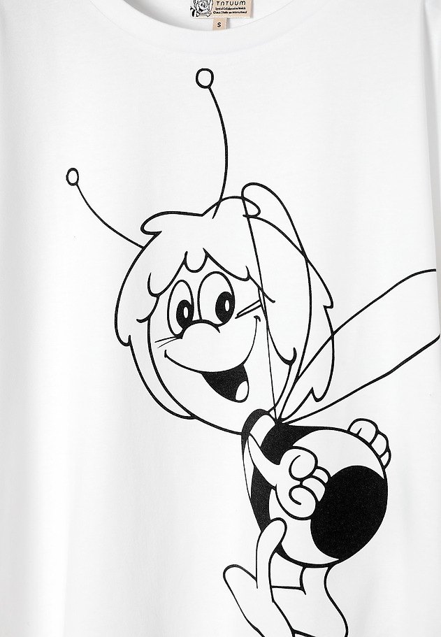 TRICOU DIN BUMBAC IMPRIMAT - NILS TRICOU DIN BUMBAC IMPRIMAT - NILS ALB 5