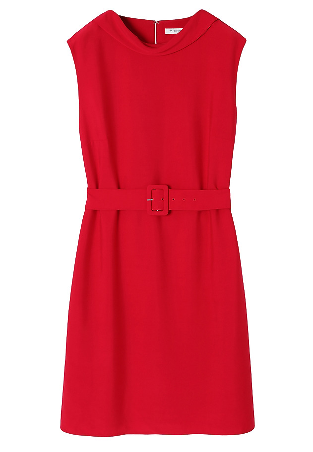 SHORT DRESS WITH BELT- KEARA CZ SHORT DRESS WITH BELT- KEARA CZ RED 7