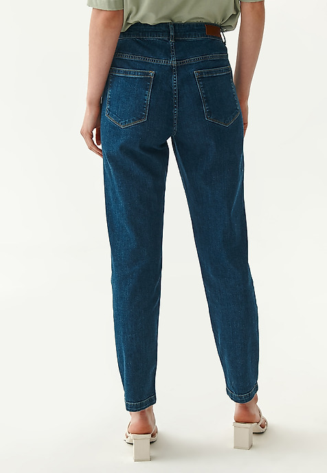 PANTALONI DE DAMĂ DIN DENIM REZIMA ALBASTRU 2