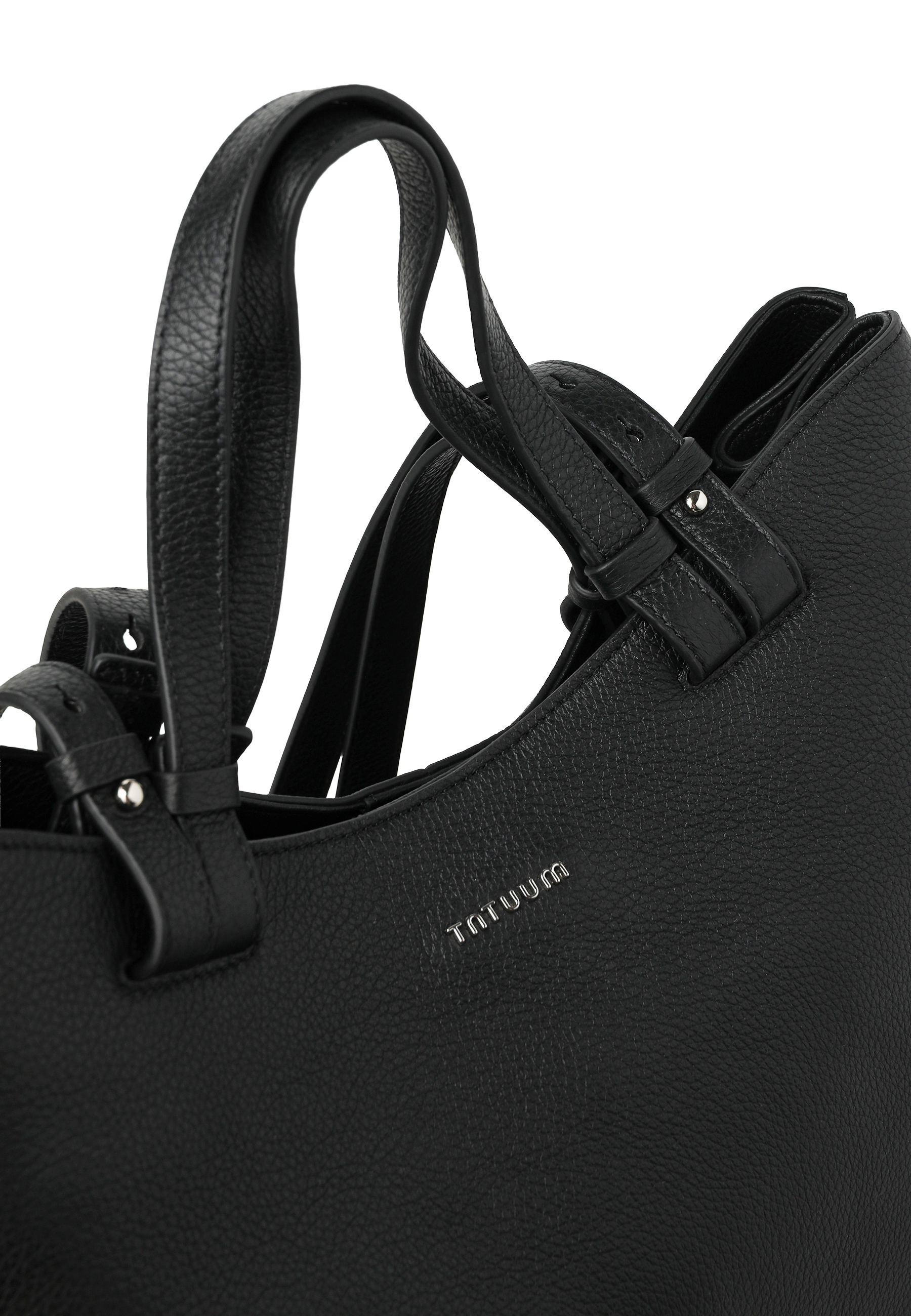 DÁMSKA KOŽENÁ KABELKA – LIVETTA ČIERNA 2