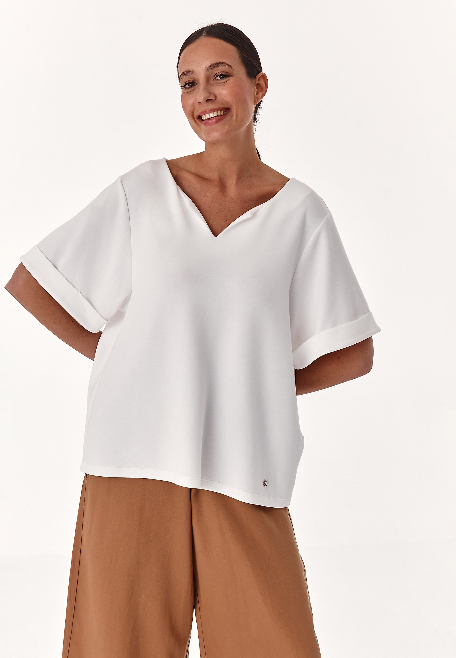 LADIES' BLOUSE SARUNI LADIES' BLOUSE SARUNI ECRU 79116