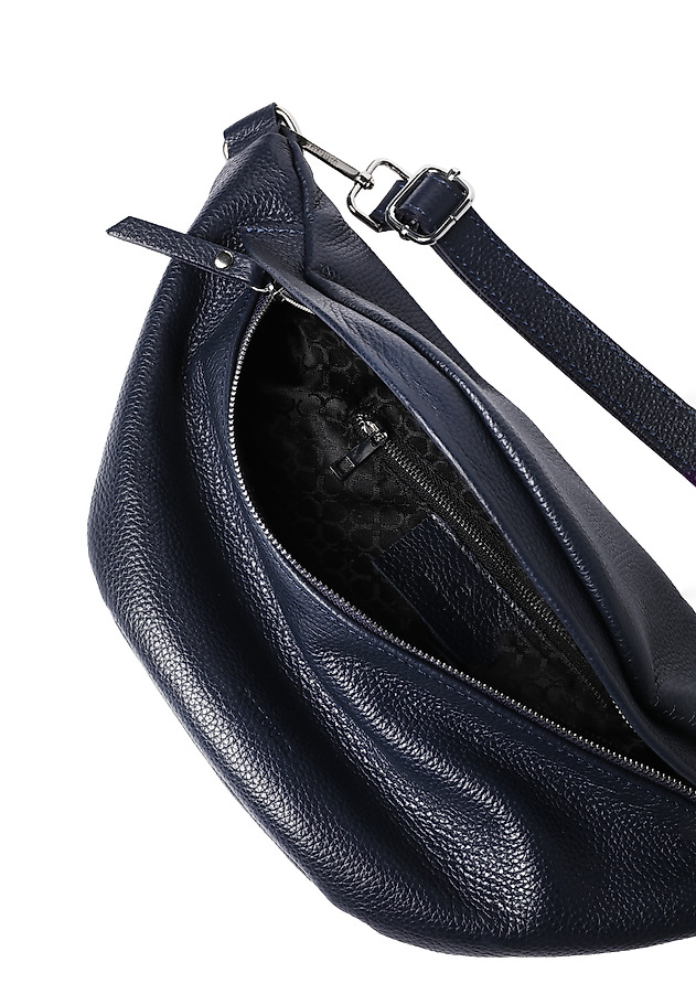 LADIES' “KIDNEY” BAG — NERIKA LADIES' “KIDNEY” BAG — NERIKA NAVY BLUE 4
