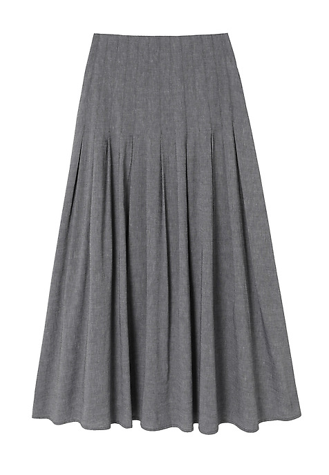 MIDI SKIRT - LEO GREY 2