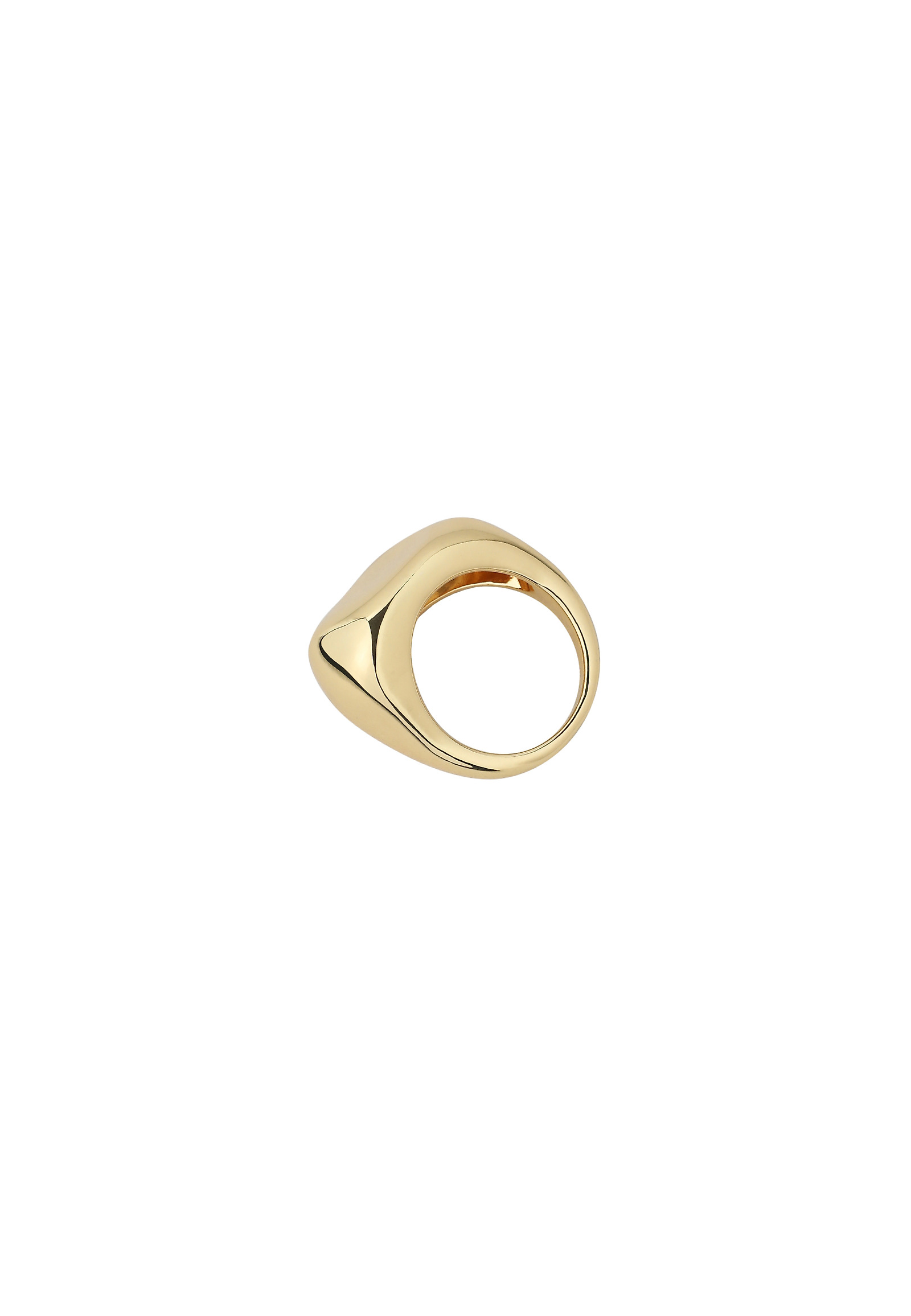 IRREGULARLY SHAPED RING - ZAWI IRREGULARLY SHAPED RING - ZAWI GOLD 115041